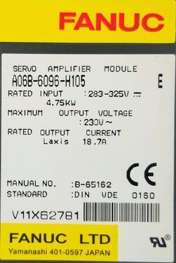 FANUC A06B-6096-H105 | In Stock Ships Overnight